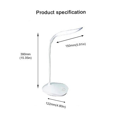 Picture of Dimming LED Reading Desk Lamp Portable Desk Lamp USB Charging Table Light Touch Learn Eye Protection Light Room Office Lighting_D Shop