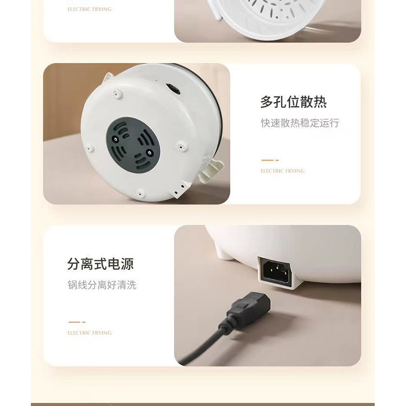 Picture of 5.5L Multi Cookers Double Layer Electric Pot Non-stick Pan Hot Pot Rice Cooker Cooking Appliances_D Shop