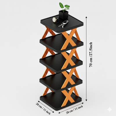Picture of 5-Layer Multipurpose Shoe Rack – Space-Saving, Foldable & Stylish Organizer-D Shop