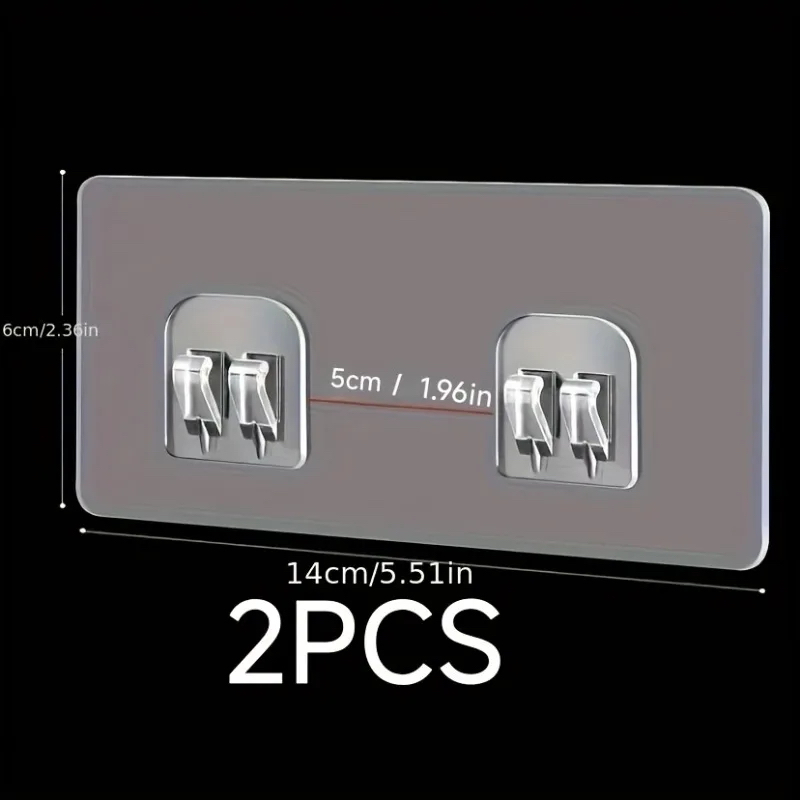 Picture of 2pcs Utility Hooks No-Drill Storage Baskets and Corner Hooks-D shop