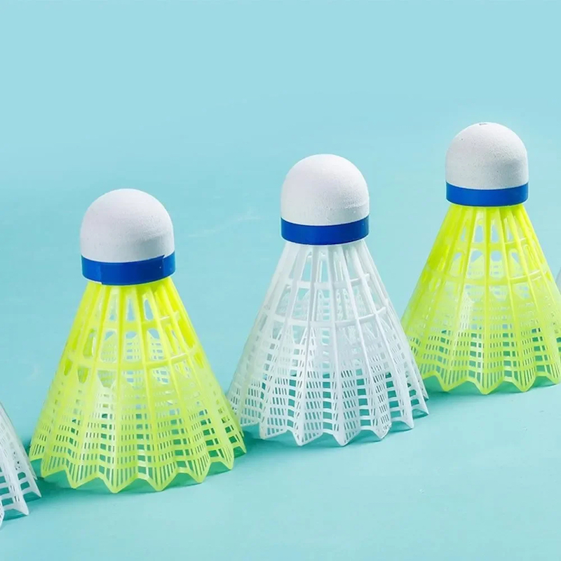 Picture of Gw-39 Golden wing Nylon Badminton Shuttlecocks with Great Stability Durability Indoor Outdoor Sports Training Balls-6 Pcs
