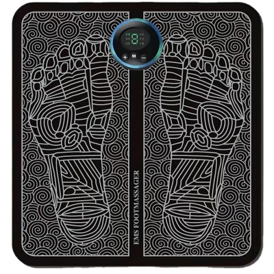Picture of Electric EMS Foot Massager Pad Foot Massage Mat Feet Muscle Stimulator Improve Blood Circulation Relieve Ache Pain Health Care_D Shop