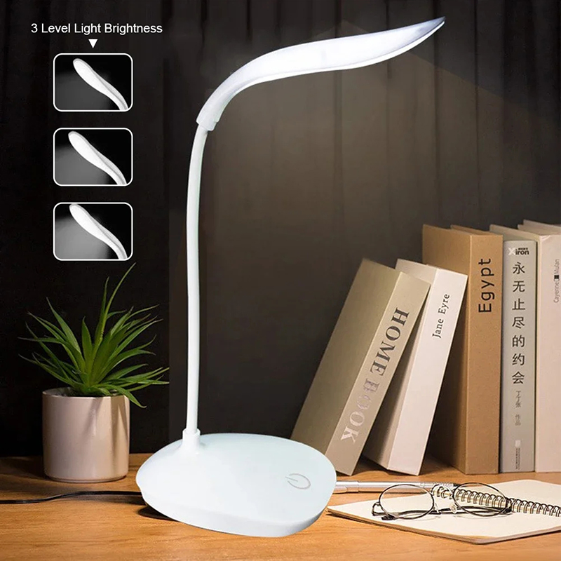 Picture of Dimming LED Reading Desk Lamp Portable Desk Lamp USB Charging Table Light Touch Learn Eye Protection Light Room Office Lighting_D Shop