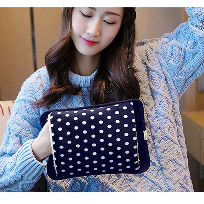 Picture of Hot Water Bag Electric Winter Hand Warmer Hot Water Bottle Hand Po Inserted Charging Electric Hot-water Bag EU Plug Hand Warmer_D Shop