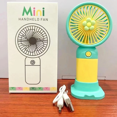 Picture of Mini Portable Fans Handheld USB Rechargeable Mobile Phone Holder Fan Air Cooler Outdoor Travel Hand Fans Cooling Fan_D shop