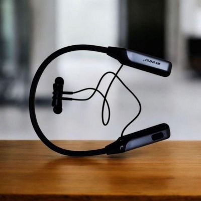 Picture of RE-NY060 Recrsi wireless Neckband Bluetooth Earphone Charging backup 200 hours-D shop