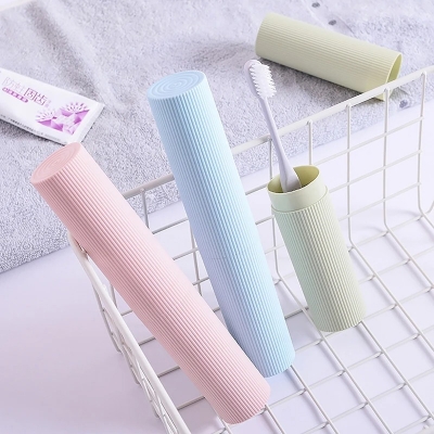 Picture of Travel Portable Toothbrush Cup Bathroom Toothpaste Holder Storage Case Organizer Toiletries Storage Cup Creative Economic Box_ D Shop