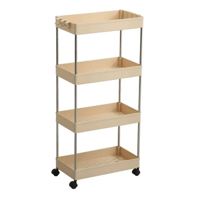 Picture of Wide Type High Capacity Multi Purpose Trolly Rack Multifunctional Movable Storage Cart_D Shop