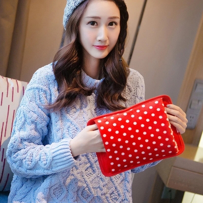 Picture of Hot Water Bag Electric Winter Hand Warmer Hot Water Bottle Hand Po Inserted Charging Electric Hot-water Bag EU Plug Hand Warmer_D Shop