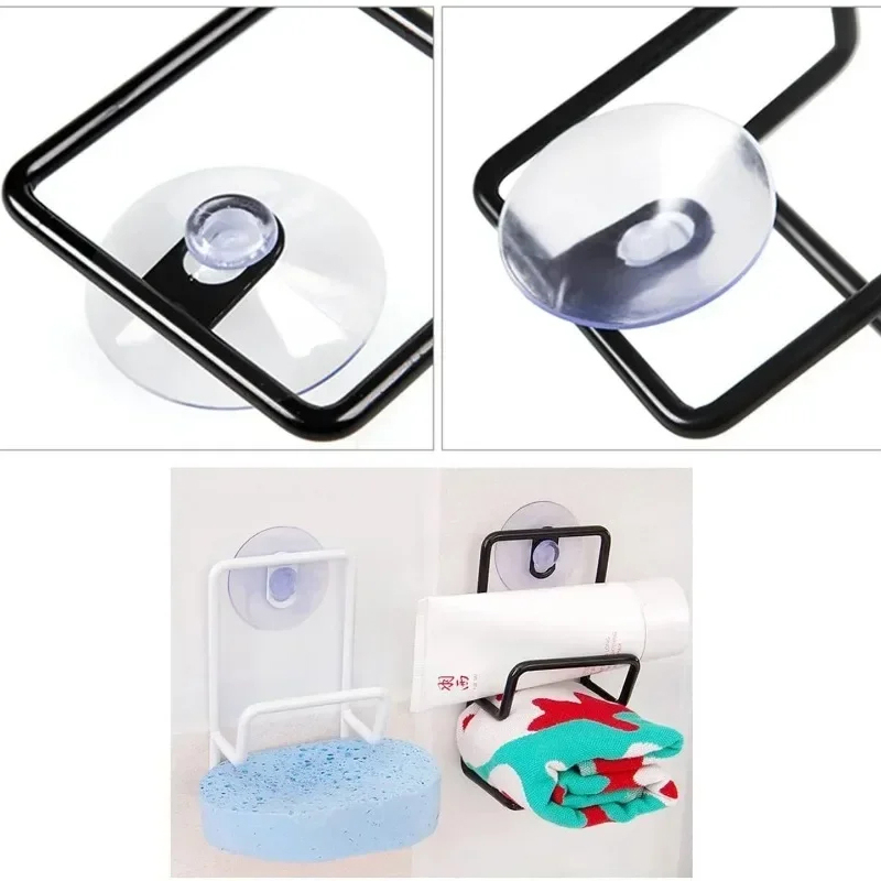 Picture of 5 Pcs 4cm Clear Suction Cups Transparent Plasitc Mushroom Head Suckers Car Window Glass Hanging Hooks Bathroom Towel Hanger Tool_D Shop