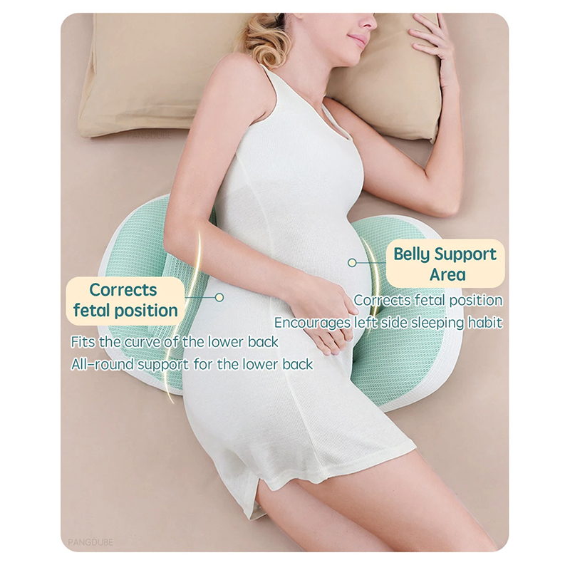 Picture of Comfortable support pillow for pregnant mothers | Pregnancy Side Sleeping Pillow | Maternity Support Cushion -D shop