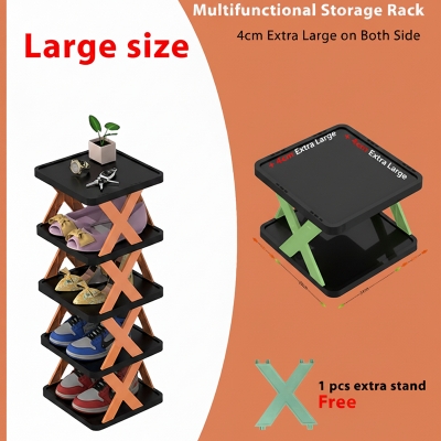 Picture of 5-Layer Multipurpose Shoe Rack – Space-Saving, Foldable & Stylish Organizer-D Shop