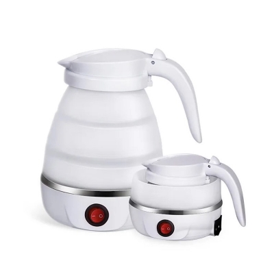 Picture of 600mlTravel Household Folding Kettle Silicone304 Stainless Steel Portable KettleCompression Foldable Leakproof KitchenAppliances_D Shop