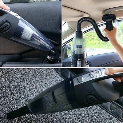Picture of Wireless Car Vacuum Cleaner Handheld Car Vacuum Cleaner Home and Car Dual Purpose Wired Cleaner 3M Cigarette Lighter Power Cord_ D Shop