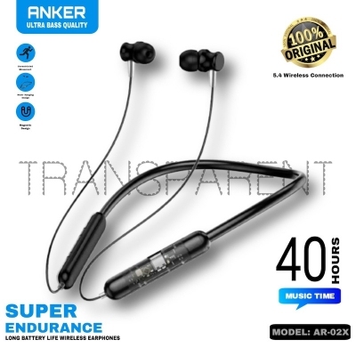 Picture of Transparent Voice Changer Wireless Neckband with 40Hrs Playtime, HD Sound Bluetooth Headset-D Shop