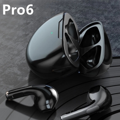 Picture of For Xiaomi iPhone Huawei Samsung TWS Pro6 Bluetooth Earphone Headphones Noice Cancelling Earbuds With Mic Pro6 Wireless Headset_ D Shop