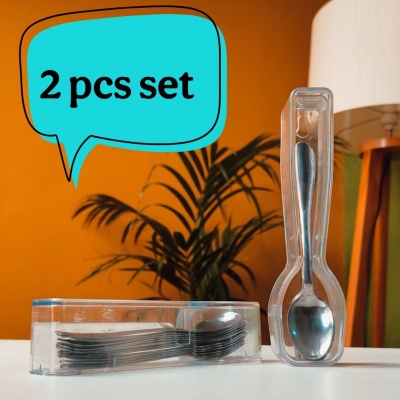 Picture of Modern Transparent Spoon Holder for Kitchen - Sleek & Stylish Design-D Shop