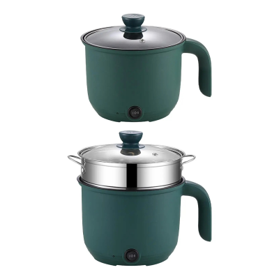 Picture of Electric Cooking Pot Multifunctional Nonstick Household Cooking Pot 1-2 Person ,Double Layer Hot Pot Electric Rice Cooker Machine_ D Shop