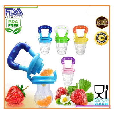 Picture of Baby Pacifier Fruit Vegetables Meat Feeder Silicone