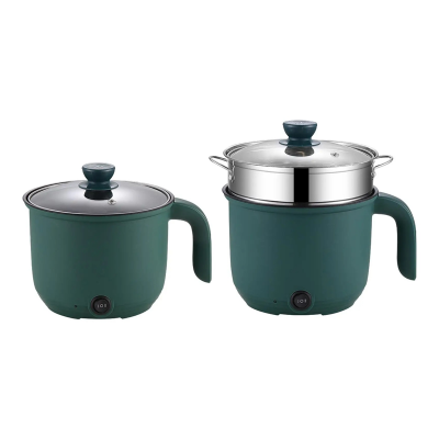 Picture of Electric Cooking Pot Multifunctional Nonstick Household Cooking Pot 1-2 Person ,Double Layer Hot Pot Electric Rice Cooker Machine_ D Shop