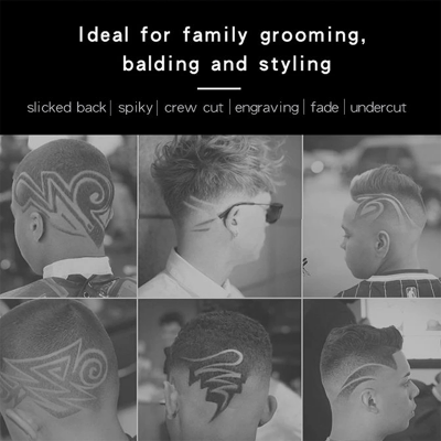 Picture of HTC Hair Cutting Machine Haircut Machine Electric Hair Clipper Professional Hair Trimmer For Men Barber With Wire EU Plug-D Shop