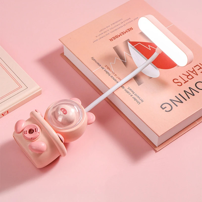 Picture of Cartoon LED Desk Lamp for Kids, Aste, Wireless, Dimmable Desk Lamp, Projection, Foldable Reading Lamp, Study Light-D Shop