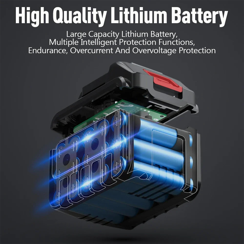 Picture of D Shop Automobile Water 48V Gun Cordless High Pressure Cleaner Washer Spray Water Gun Car Wash Pressure Water Cleaning Machine-With Plastic Box