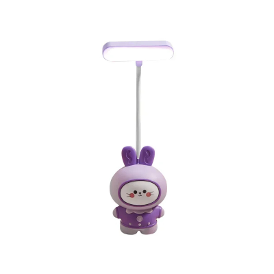 Picture of Colorful energy-saving bedside lamp small TV base desk lighting USB charging eye protection cute cartoon sleeping-D Shop