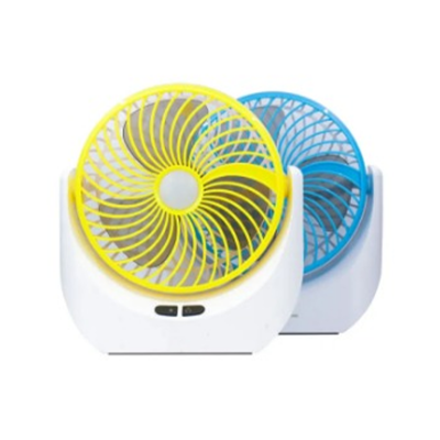 Picture of JY-SUPER Rechargeable USB Mini Desktop Table Fan with LED Light - JY-1880
