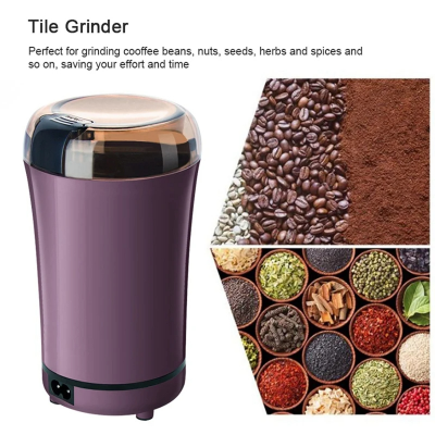 Picture of D shop Coffee Beans Mill Coffee And Grains Grinder Powerful Motor Easy To Use Noiseless Stainless Steel Chamber Grinder For Coffee