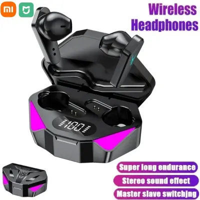Picture of D Shop X15 TWS Earphone Bluetooth Wireless Headphone Sport Earbuds with Display Gamer Headset Gamer With Mic Handfree