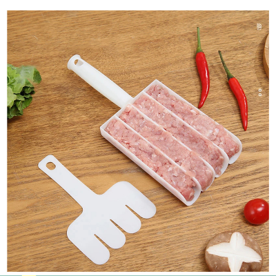 Picture of Creative Kitchen Meatball Maker Meat Ball Scoop with Cutting Spade Piyaju Maker, None-Stick Meatball Maker Cooking Piyajo Maker Accessories – D Shop