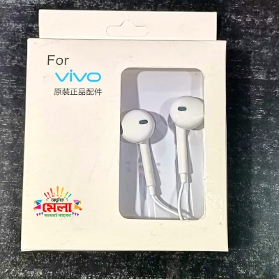 Picture of Vivo in Earphone All Mobile Supported Best Sound Quality White colour - Headphone