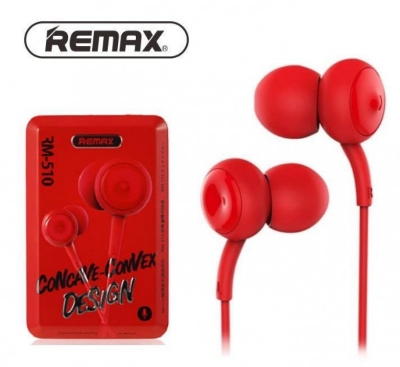 Picture of Remax RM 510 In-Ear Earphone With Metal Box High Performance Touch Music Wired Bass Stereo Headphone - Earphone