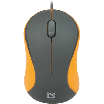 Picture of Defender Accura MS-970 Grey+Orange 3 buttons 1000dpi USB Mouse