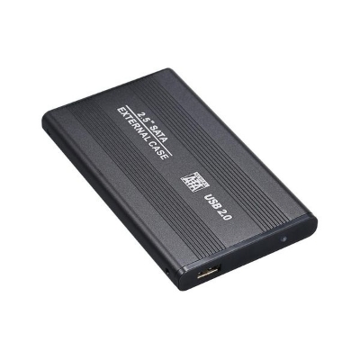 Picture of Hard Drive Disk BOX 2.5 Inch USB 2.0 Laptop HDD External Enclosure Case (Black)