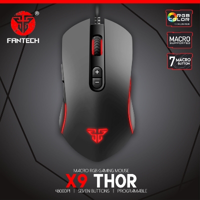 Picture of FANTECH X9 THOR GAMING MOUSE RGB Chroma light