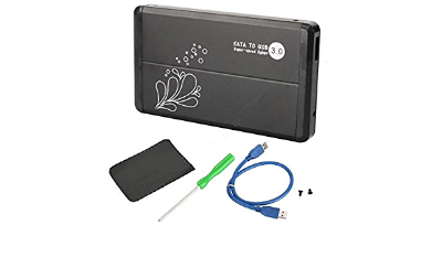 Picture of Hard Drive Disk BOX 2.5 Inch USB 3.0 Laptop HDD External Enclosure Case (Black)