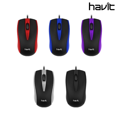 Picture of Havit Optical Mouse MS871 Multi Color