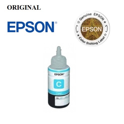 Picture of Epson 664 Ecotank Ink 70ML CYAN For Epson L130/L380 Printer