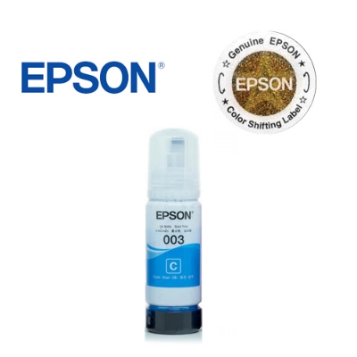 Picture of EPSON 003 CYAN Ink Bottle 65ml for Epson 3110 (Made in Philippines)