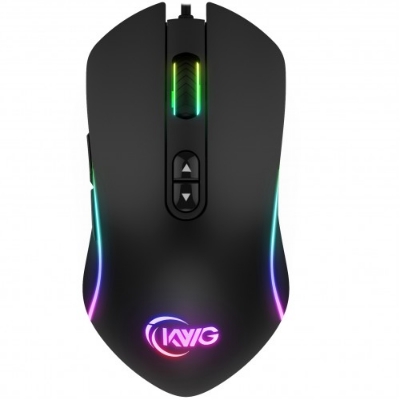 Picture of KWG ORION P1 Optical Gaming Mouse (7 Keys/RGB/12000DPI/Ergonomic Design)
