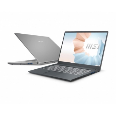 Picture of MSI Modern 14 B11MOU Intel Core i3 1115G4 14 Inch FHD IPS Display Carbon Gray Laptop
