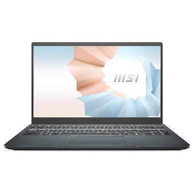 Picture of MSI Modern 14 B11MOU Intel Core i3 1115G4 14 Inch FHD IPS Display Carbon Gray Laptop