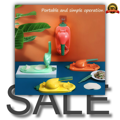 Picture of DIY Dumplings Maker Dough Pressing Tool Manual Wrapper Making Plastic Mold Dumpling Skin Artifact Dough Press Kitchen Accessorie