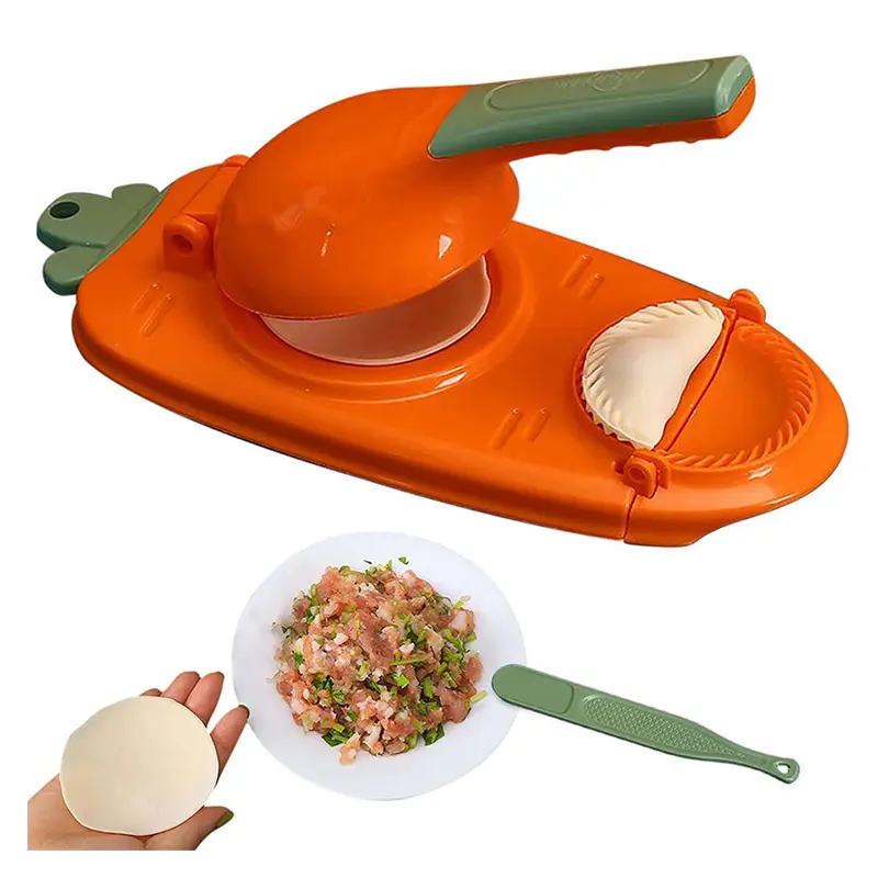 Picture of 2 in 1 magic cake maker -2 in1 dumpling maker diy kit wrapper presser manual Labor-machine kitchen gadgets mini size