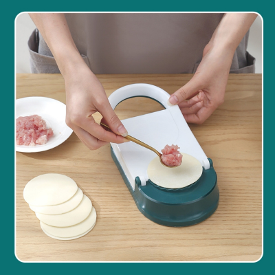 Picture of Big Size New 2 in 1 Dumpling Maker Dumpling Skin Maker Dumpling Moulds Manual Dough Presser Kitchen Baking Pastry Making Tool- D shop