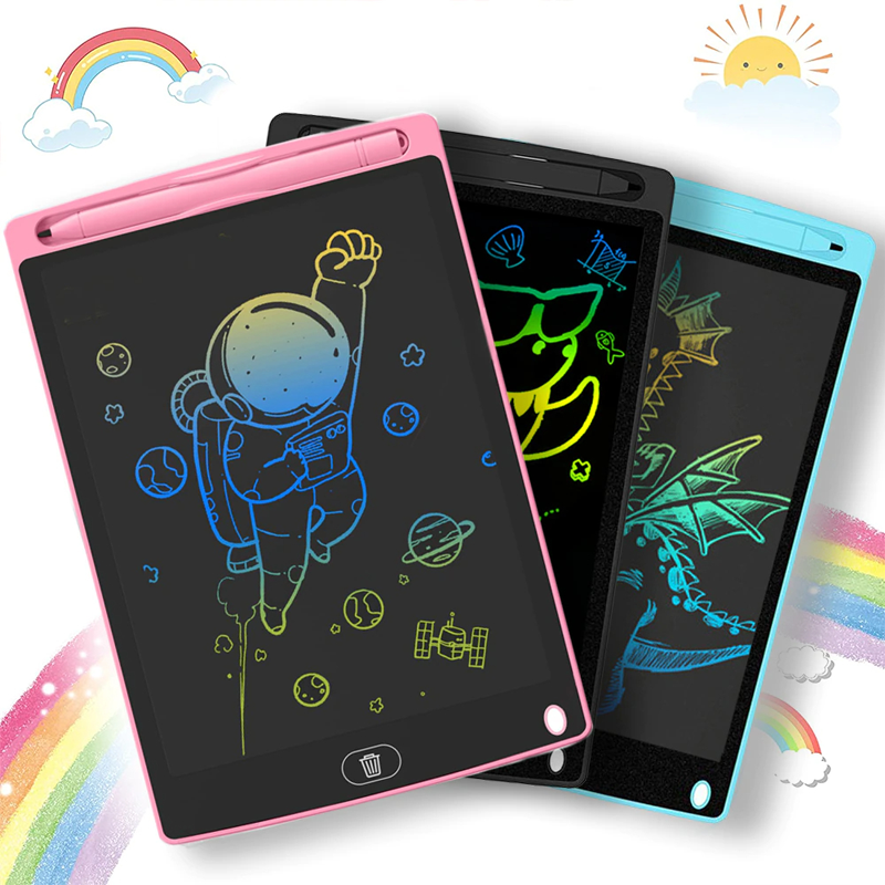 Picture of 12 Inch LCD Writing Tablet Drawing Board Kids Graffiti Sketchpad Toys Handwriting Blackboard Magic Drawing Boards Toy Gift