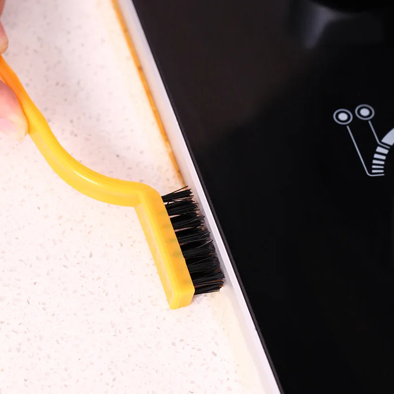 Picture of 3Pcs Kitchen Gas Stove Cleaning Brush Household Gap Brush Wire Brush Decontamination Tool Practical Kitchen Accessories