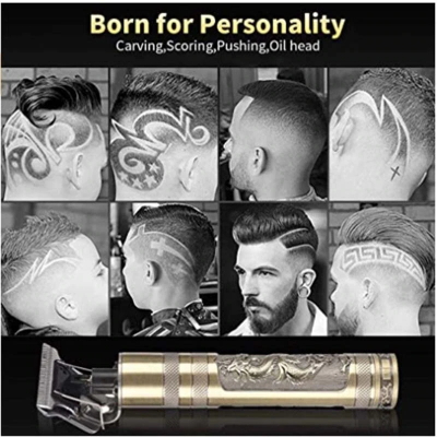 Picture of Electric Hair Clippers Shaver Beard Trimmer Men Hair Cutting T Style Machine Rechargeable Hair Trimmer